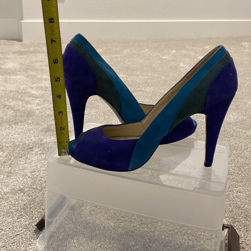 Nine West multi-color Heels